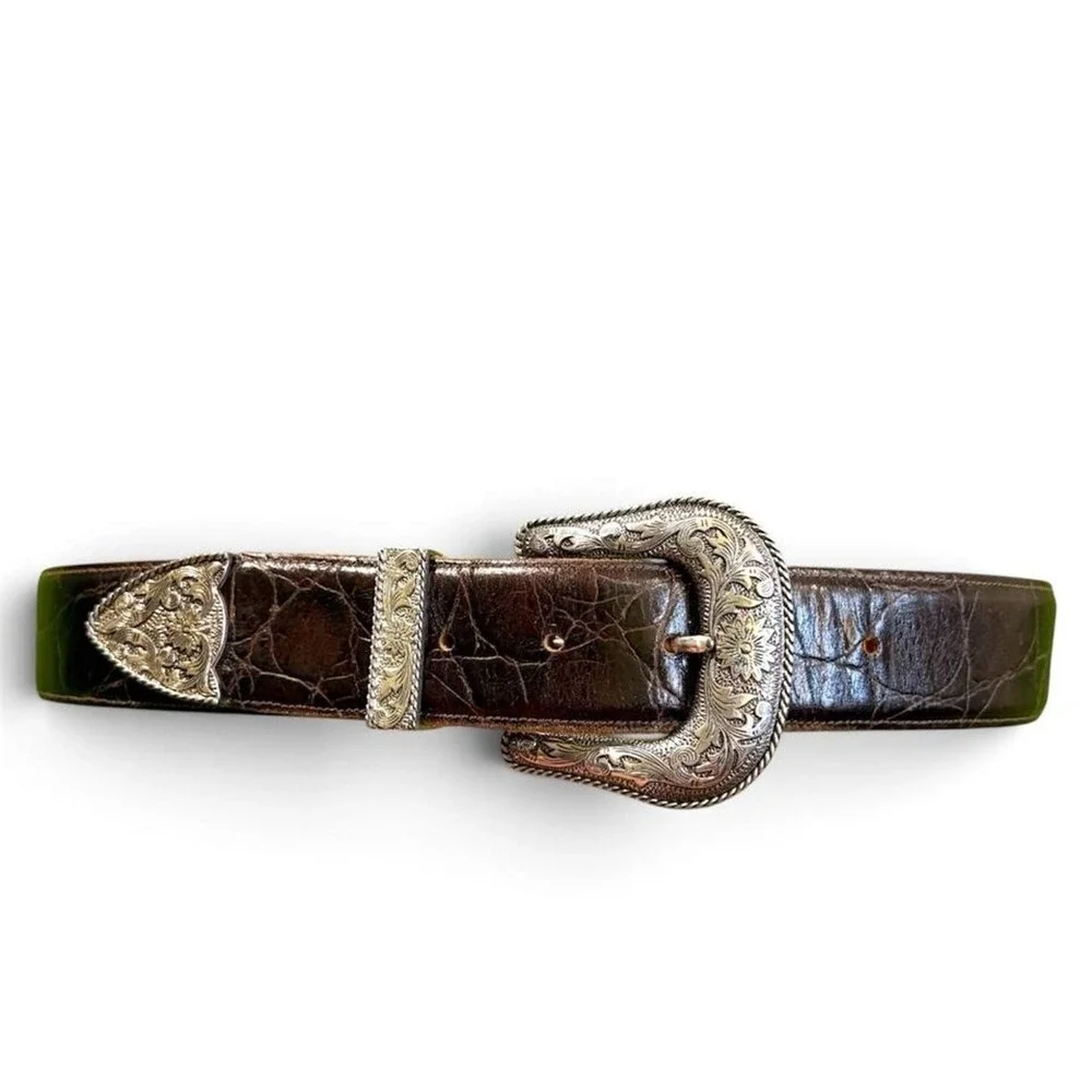 Zelé Unisex Genuine Cowhide Leather Size MED 30